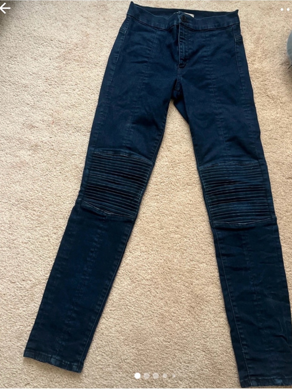 GAP Skinny Moto Jeans with sculpt